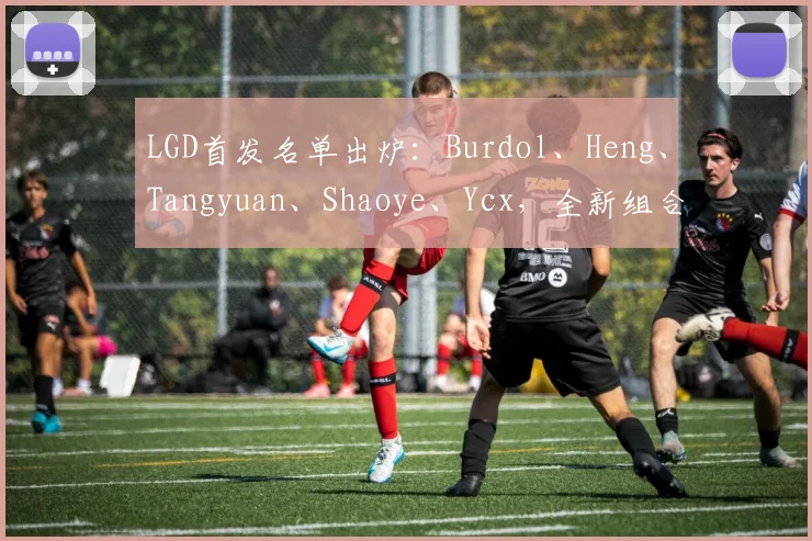 LGD首发名单出炉：Burdol、Heng、Tangyuan、Shaoye、Ycx，全新组合冲击联赛